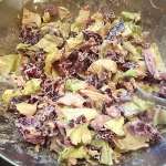 Salade croquante de chou rouge au thon0008