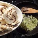 risotto de chou fleur aux champignons 6