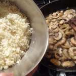 risotto de chou fleur aux champignons 7a
