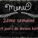 MENU KETO