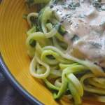 Spaghetti de courgette bang bang 8