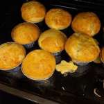 mini quiche aux chorizo et poivrons