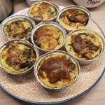 mini quiche ricotta épinard