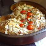 Clafoutis keto aux bleu noix tomates 11