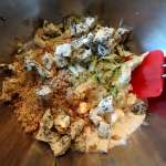 Clafoutis keto aux bleu noix tomates 5
