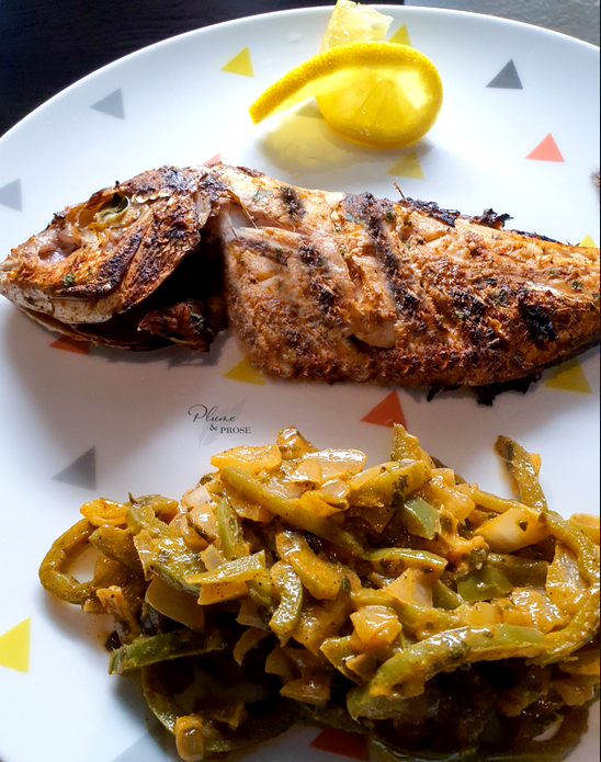 Recettes sénégalaises poisson braisé sauce oignons