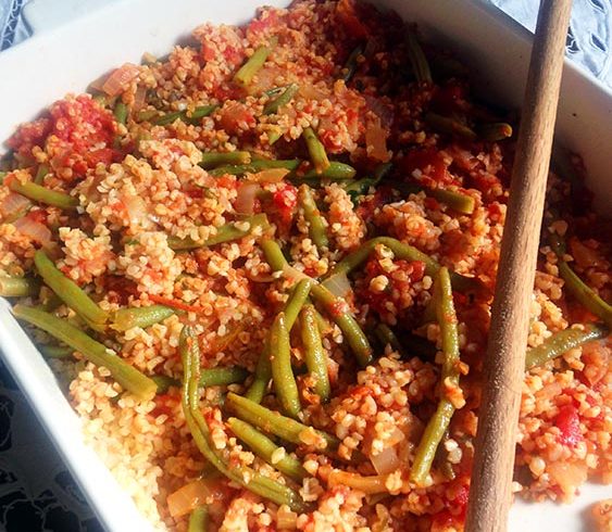 recettes syriennes boulgour de légumes