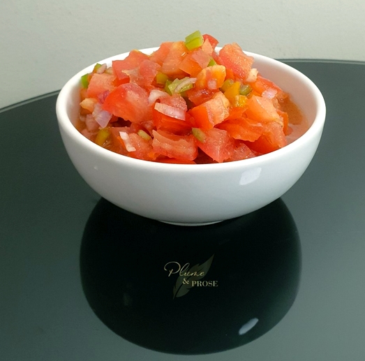 recettes érythréennes salade de tomate Timatim