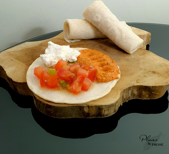 recettes éthiopiennes injera pain plat