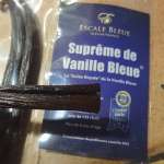 Flan à la vanille bleue 1