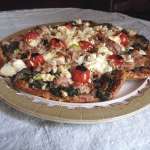 Pâte à pizza keto au comté 10