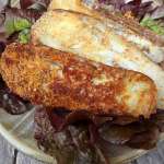 Aubergine frite au parmesan 0