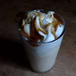 Café-crème glacé chantilly caramel