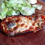 Pizza d&rsquo;aubergine 0