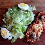 Pizza d&rsquo;aubergine