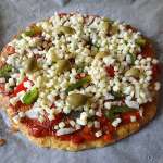 Pizza keto au cheddar 6