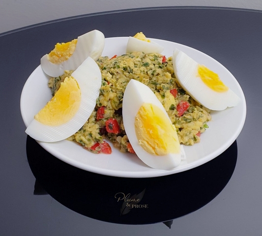 recettes congolaises oeufs durs et brouillés