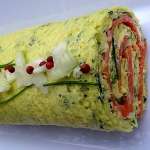 Roulade de courgettes et truite fumée 11
