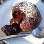 Coulant keto au chocolat