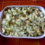 Gratin de saucisses grillées aux courgettes 7