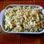 Gratin de saucisses grillées aux courgettes 8