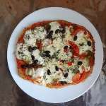 Pizza keto au râpé 12