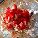 Timbale de saumon aux fraises 6