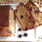 Cake keto aux mûres 6