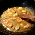 Curry oeufs et crevettes 7