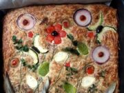 Focaccia keto fleurie (recette très simple)
