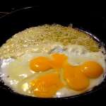 Gratin d&rsquo;oeufs à la poêle 5