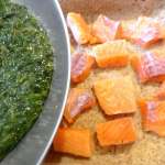 Quiche keto saumon épinards 8