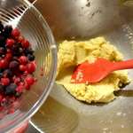 Scones aux citron myrtilles groseilles 6