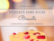 Le livre sur les biscuits cétogènes est arrivé !