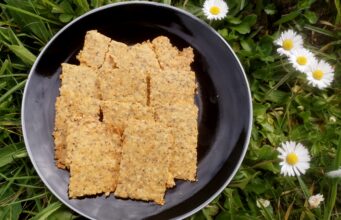 Crackers cacahuète fromage (keto)