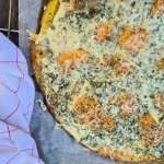 Pizza ricotta saumon oseille