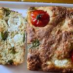 Cake céto feta poivron
