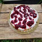Gâteau céto citron litchi fruits rouges 0