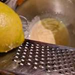 Gâteau céto citron litchi fruits rouges 3
