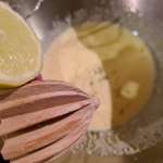 Gâteau céto citron litchi fruits rouges 4