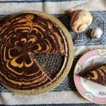 Gâteau zébré céto 0