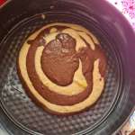 Gâteau zébré céto 8