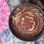 Gâteau zébré céto 9