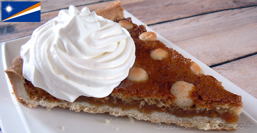 recettes marshallaises tarte aux noix de macadamia