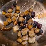 Thon sauté aux aubergine et coco 1