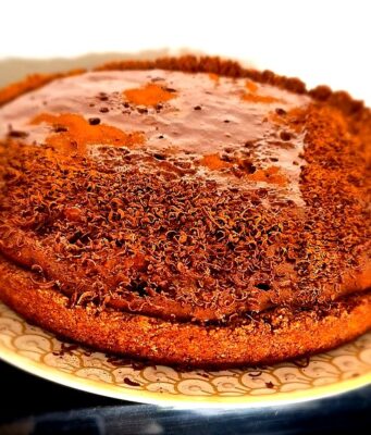 Tarte à la mousse au chocolat céto