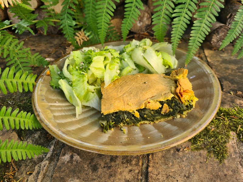 recettes sainmarinaises erbazzone tourte aux épinards