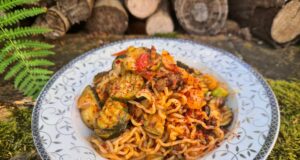 Laghman – Nouilles sautées kirghizes (céto)
