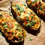Aubergines farcies du Nicaragua