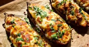Aubergines farcies du Nicaragua (céto)
